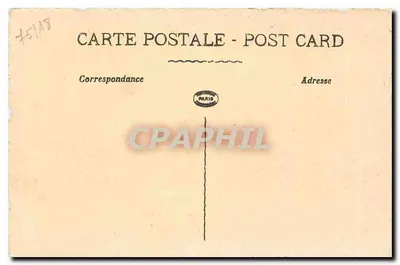 Rue de la Chapelle — Antiga capela de Sainte-Geneviève, tornada igreja Saint-Denis — B. Bonade, n°131 — Verso