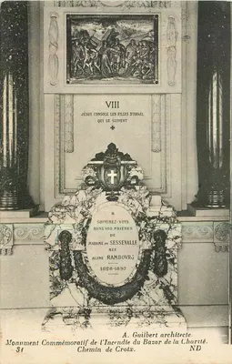 Monumento comemorativo da Senhora de Sessevalle — A. Guilbert arquiteto — n°31