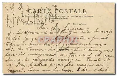 Paris — A Bastilha, Coluna de Julho. — Verso