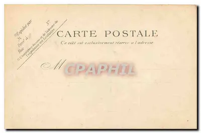 Paris — A Igreja de Santa Elisabeto — P. P. C. Paris — Verso