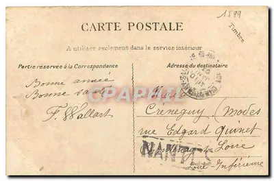 Montmartre — La Basílica (Lado Oeste) — G. C. A., París — Reverso