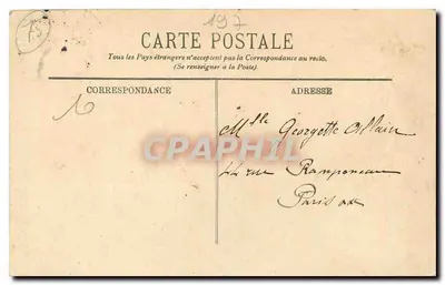 PARIS — L'Église du Sacré-Cœur — LL. — Éditeur LL. n° 1193 — Verso