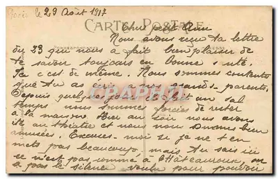 Paris — Notre-Dame — L. D. — Verso