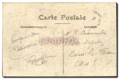 Angers — Teatr — Wydawca nieznany, numer seryjny 1 — Rewers