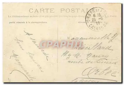 Kerk van Sint Julianus de Arme — Parijs — Uitgave Attié — L'H. Parijs — Achterkant