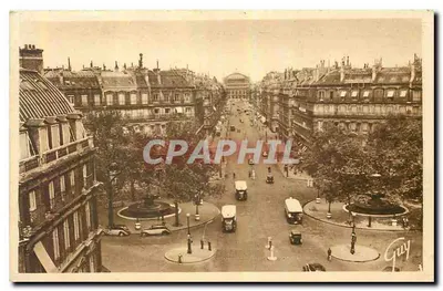 Avenida da Ópera — Paris — editor Guy, n°1016