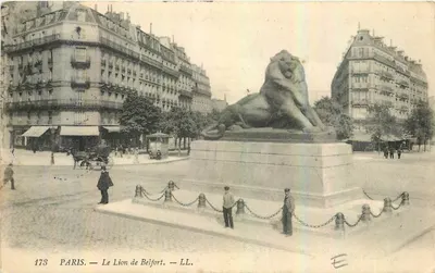 Paryż — Le Lion de Belfort — LL. n°173