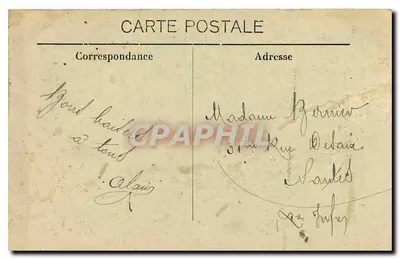 Place de la Concorde — Kolumna Concorde — J.C. - 544. PARIS — Rewers