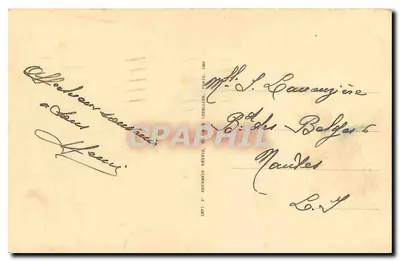 Paryż — Bourse — wydawca L. & R. Seubert, nr 68 — Rewers