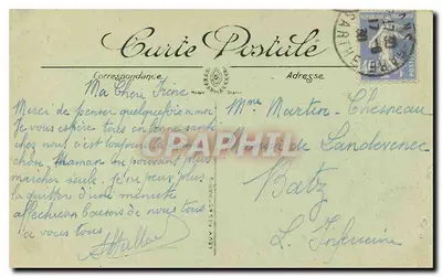 Paris — Le Lac du Bois de Boulogne — LL. — 259 — Verso