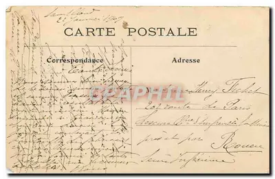 Paris — Le Grand Palais des Champs-Élysées — L. J. & Cie édit., Angoulême-Paris — Achterkant