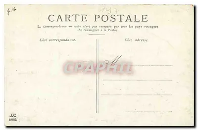 Paryż — Most Alexandre III — J.C. Paris — Rewers