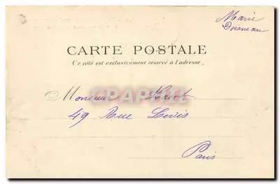 Paris — Monument d'Ambroise Thomas — P. P. C. Paris — Rewers