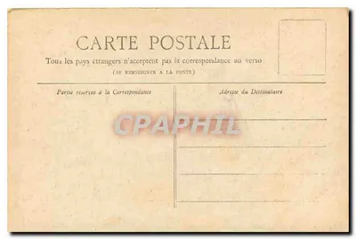 Les Invalides — Paris — Coleção Petit Journal — Verso