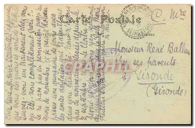 PARIS — A Avenida do Bois-de-Boulogne — JNDL, n° 372 — Verso