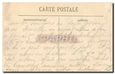 Paryż — Plac Concordii i Sekwera — LL. — nr 710 — Rewers