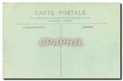 Paryż — Fontanna na Place de la Concorde w kierunku Cours-la-Reine — LL. — Rewers
