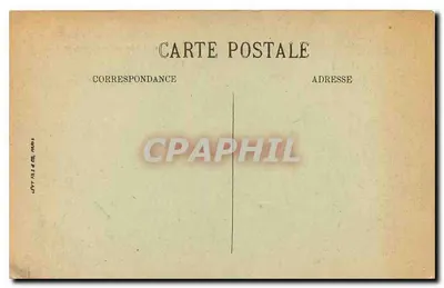 Paris — O Sacré-Cœur e o Reservatório das Águas — LL. — 1931 — Verso