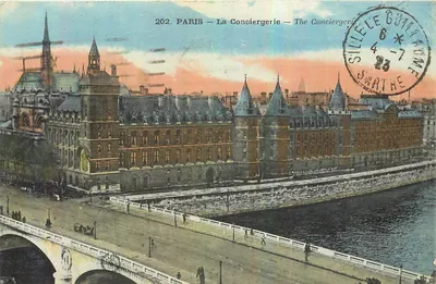 Paris — A Conciergerie — The Conciergerie — Editor: Fotógrafo - E. Baille