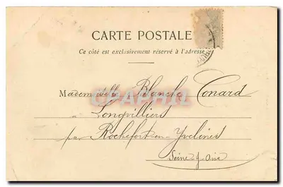 Le Saut des Cuves — Gérardmer — Wyd. Ad. Welck (Dep. 120) — Rewers