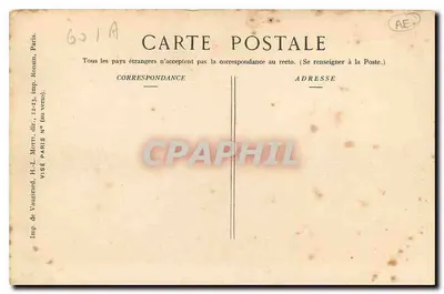 Ruiny Sermaize — Wojna 1914-15 — Wyd. Kraju Francji n°108 — Rewers