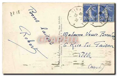 Bruyères (Vosges) — O Mirador — Verso