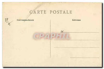 Pittoreskie Vosgi — Wzgórza Rouge-Gazon nad Jeziorzem Perches, na Przełęczy Charbonniers — Photo Homeret & Lévy, Paryż — Rewers