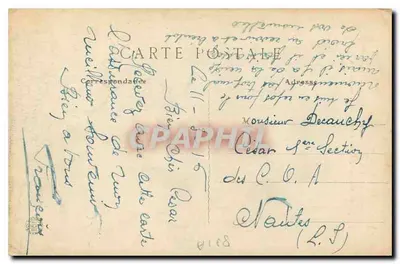 Virgem do Ballon d'Alsace (1256 m) — editor: Imp. Andrès (Gironmagny) — série: Les Vosges Illustrées — Verso
