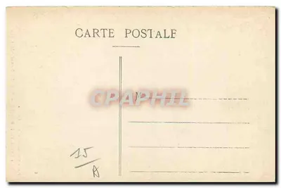 O Cantal pitoresco — O Pas-de-la-Cère — Pierre Malroux, editor — Aurilliac — n° 1278 — Verso