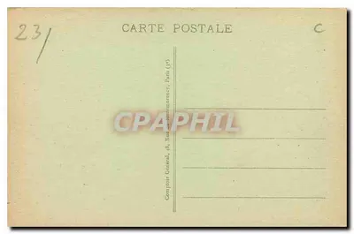 CROZANT - As Ruínas — editor Comptoir General, n° 797 — Verso