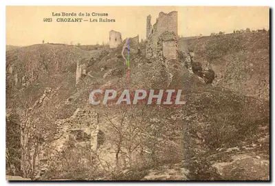 As margens da Creuse — As Ruínas — Crozant, n° 4023