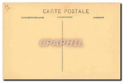 Crozant — As Ruínas — Editor: C. P. O. Châteauroux — Verso