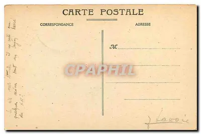 Croizant (Creuse) — Castelo em ruínas sobre rochedos — Editor: Les Châteaux de France — Verso