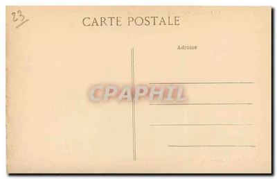 As margens da Creuse - 40s8. Crozant - Rochas — Gail G. & Fils, Châteauroux — Verso