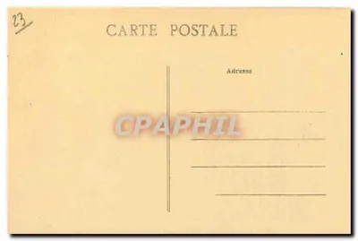 Crezant — Ruiny, strona Sédelle — La Creuse Illustrée, nr 11 — Rewers