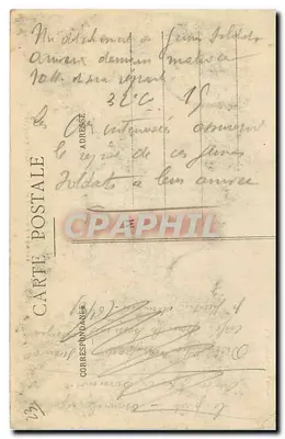 Crozant (Creuse) - Vista geral das Ruínas — A. M. D. Gourret — Verso