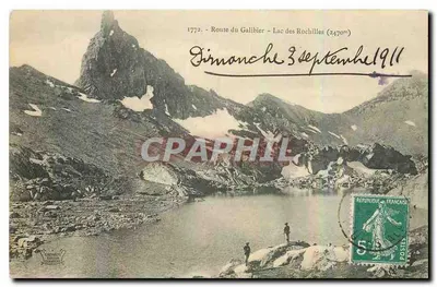 Rodovia do Galibier - Lago das Rochilles (2470m) — edições Archibald, n°1772