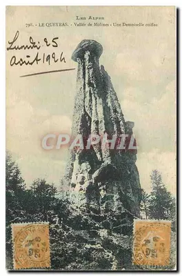 Le Queyras - Vale de Molines - Uma Senhorita Cabeleira — Editor não identificado, n° 798