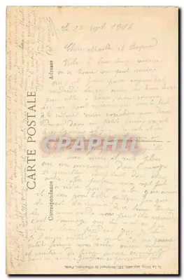 Bilhete postal antigo Guerra 1914-15 Nos Bálcãs Campo de Zeitunlic O de Infantaria parte ao entardecer Milita — Verso