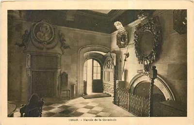 Dinan - Château da Conninais — Sala das Guardas