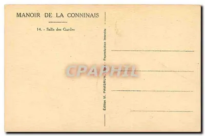 Dinan - Château da Conninais — Sala das Guardas — Verso