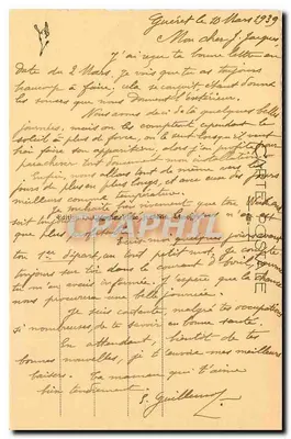 Crozant (Creuse) — Most nad rzeką Sédelle — Wydawnictwo La Côte d'Or, nr 2204 — Rewers