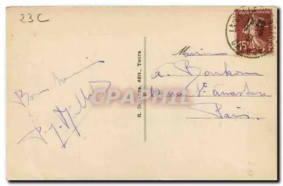 La Celle-Dunoise (Creuse) - Le Gourd enfarlné — R. D. — Verso