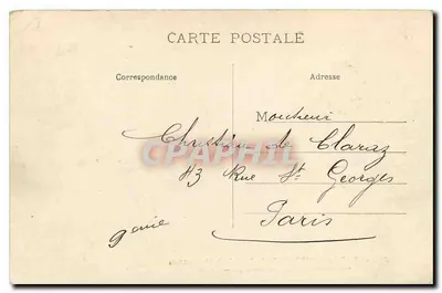Kościół w SOUVIGNY — Mausolea Karola I Burgundzkiego i Agnieszki Burgundzkiej, XVII wiek — Wydawca: C. P. A. (nr 557) — Rewers