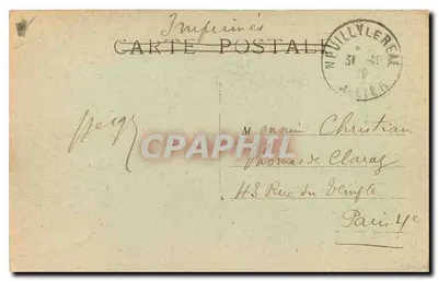 Moulins - Die Kathedrale (Südseite) - Motive - Monitus Éditeurs — Rückseite