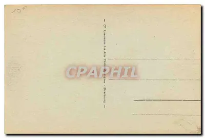 Vichy - Rue G. Clémenceau — Ansicht der Straße mit Gebäuden und Ladenzeichen — Verlag C. Aubrac — Rückseite