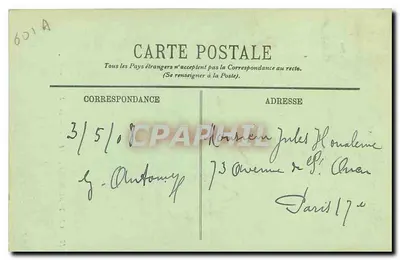 Castelo de Chantilly — A Capela — LL. — Editor LL. — Verso
