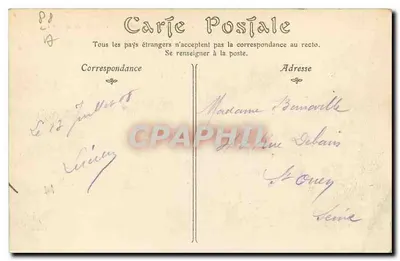 A Vale de Munster, vista tirada do Rochedo da Fonte — Col de LA SCHLUCHT — editor não identificado, n° 65 — Verso