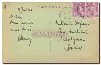 Epernay (Marne) — Castillo de Pekín — Editor Bourgogne Bénes, n° 35 — Reverso