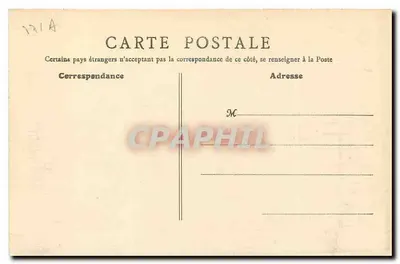 Fontainebleau (S.-et-M.) — Cour des Adieux — B. Fr. Paris, n° 41 — Verso